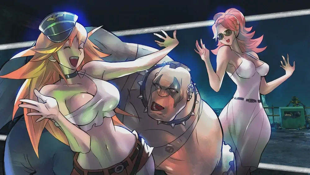 Poison and Roxy in Poison's Character Story.